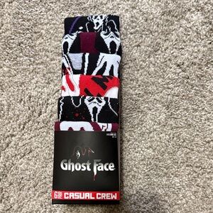 Ghost Face Casual Crew Socks